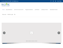Tablet Screenshot of bcivic.org